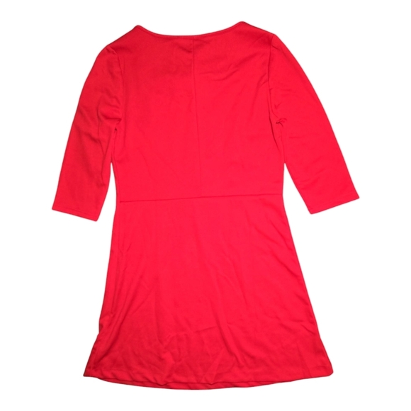 NWT Vibrant Red Dress by Nommo Size L - Picture 5 of 5